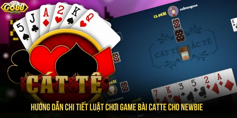 Hướng dẫn chi tiết luật chơi game bài catte cho newbie